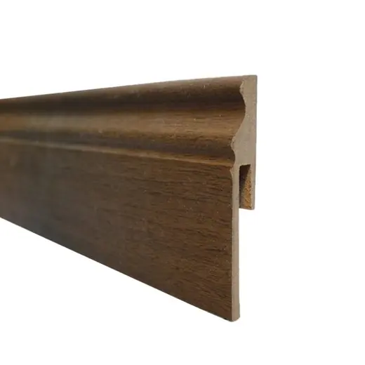 Ladix 10cm Nihavent İtalyan Ceviz PVC Süpürgelik