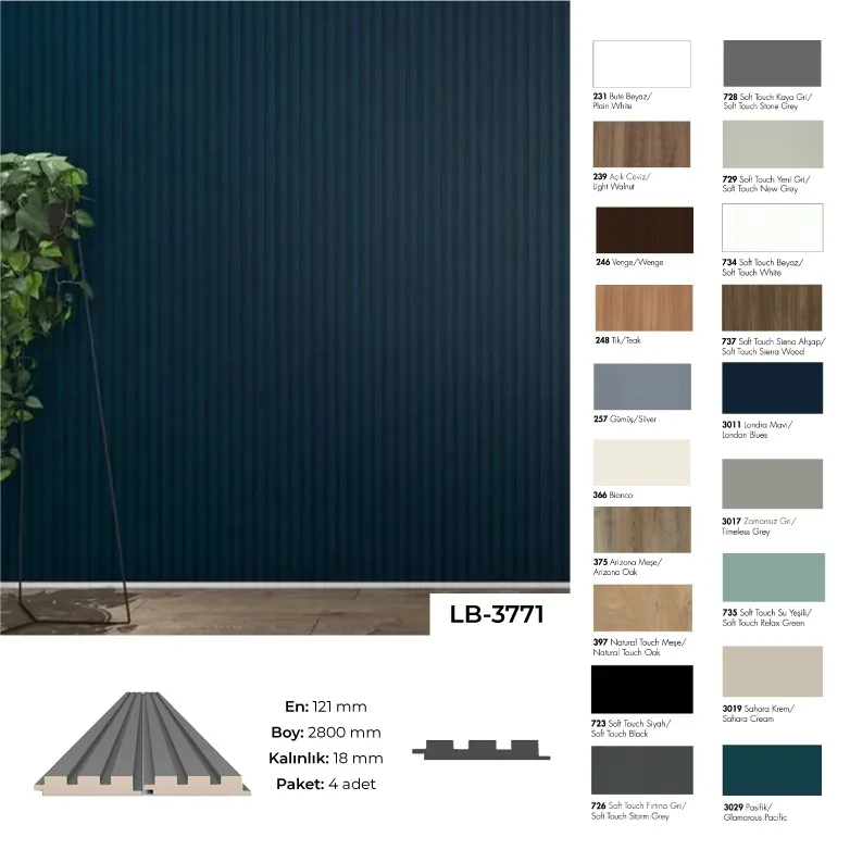 Wall profile LB-3771