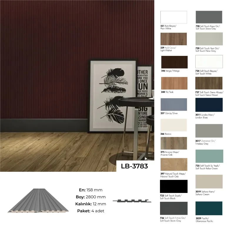 Wall profile LB-3783