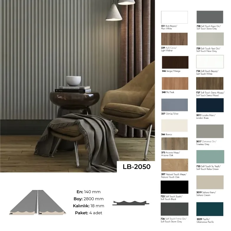 Wall profile LB-2050