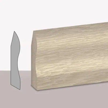 Ladix 8cm Genova Meşe Süpürgelik