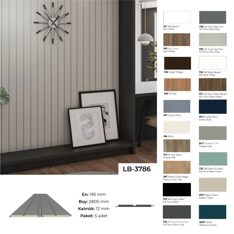 Wall profile LB-3786