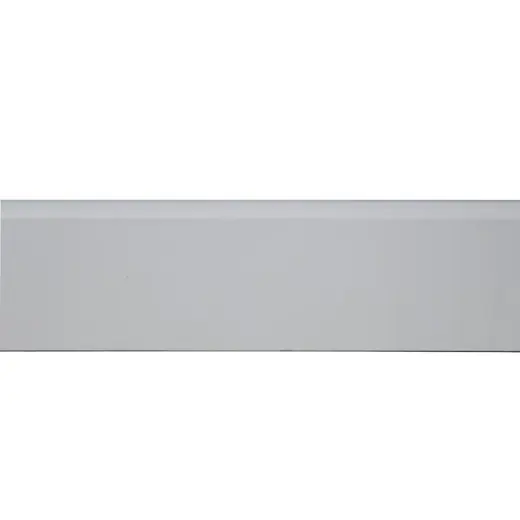Ladix 8cm Gülhane Saten Beyaz PVC Süpürgelik
